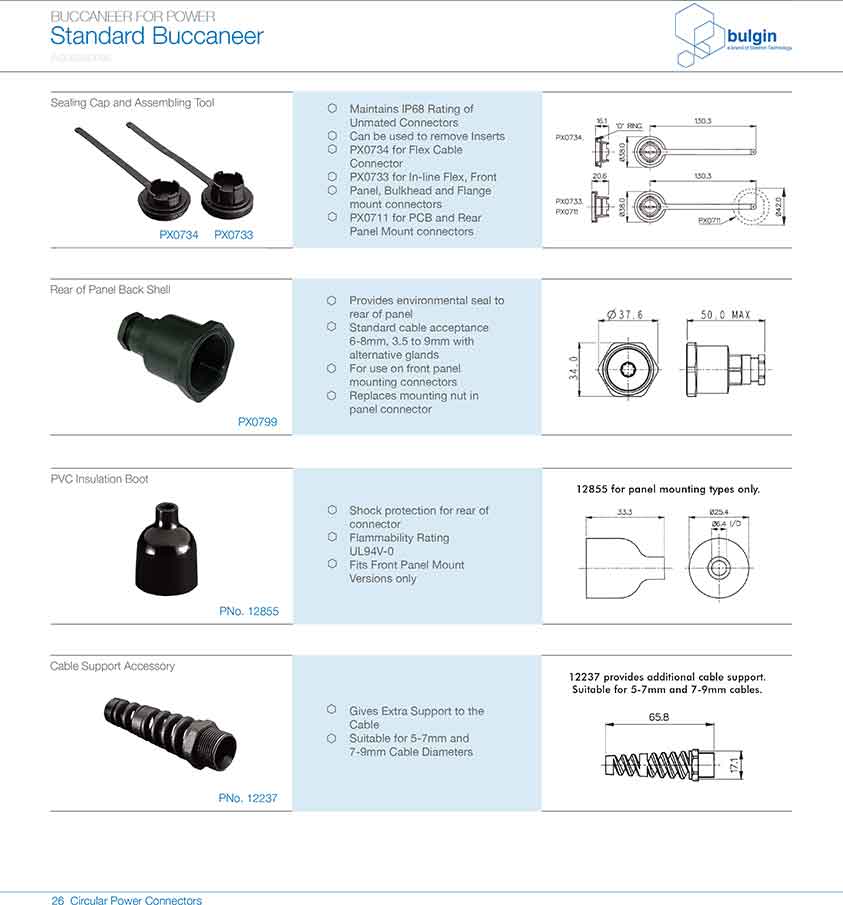 用于標(biāo)準(zhǔn)系列電源連接器的面板后面后蓋PX0799附件 用于標(biāo)準(zhǔn)系列電源連接器的面板后面后蓋PX0799附件