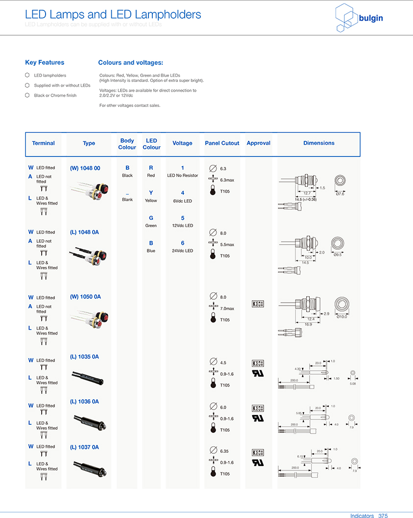 (L) 1035 0A指示燈規(guī)格 (L) 1035 0A指示燈規(guī)格